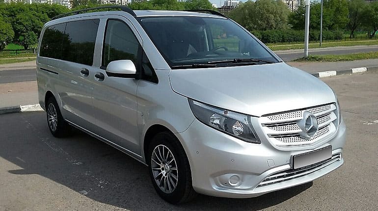 Аренда минивена Mercedes-Benz Vito L2 III (W447) 121 на свадьбу