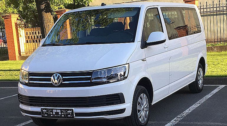 Аренда минивена Volkswagen Caravelle T6 с водителем